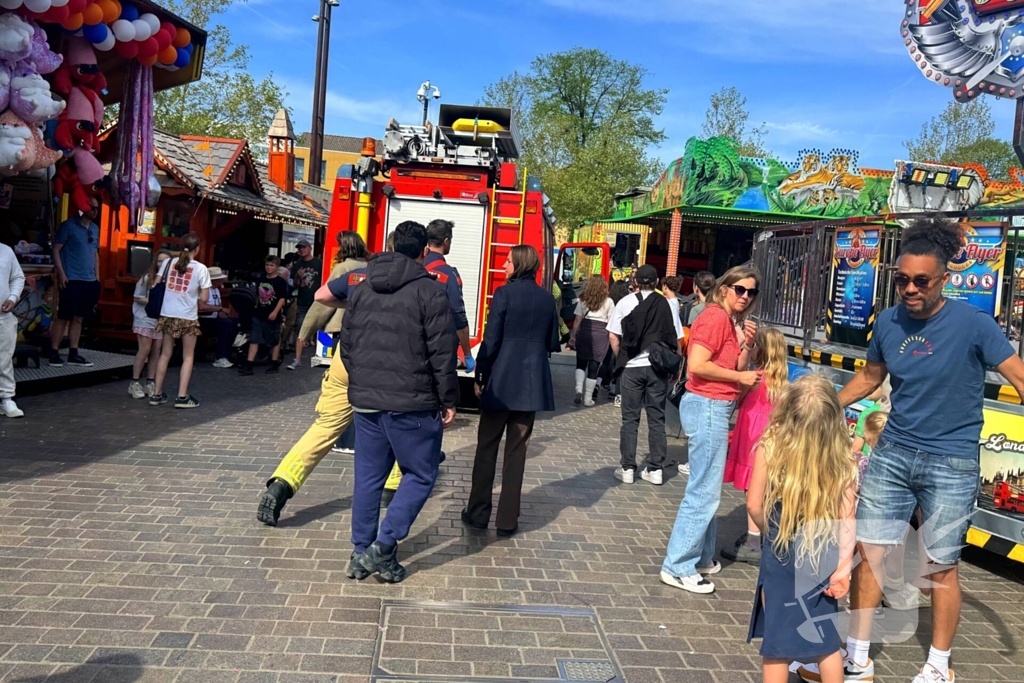 Traumateam ingezet voor ongeval op kermis