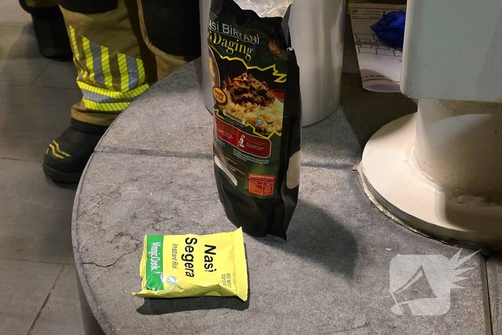 Voedselbereiding loopt uit op echt incident, hotel gedeeltelijk ontruimd