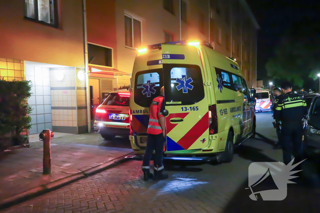 Man gewond na steekpartij in de nacht