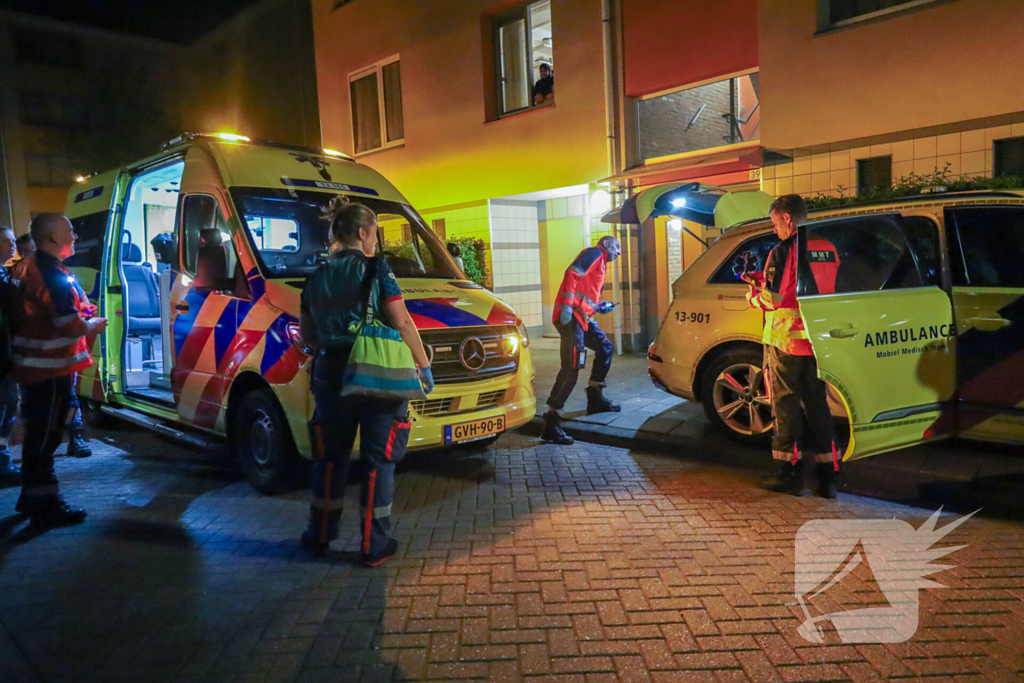 Man gewond na steekpartij in de nacht