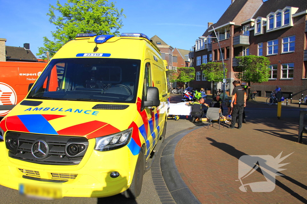 Voetganger gewond bij aanrijding