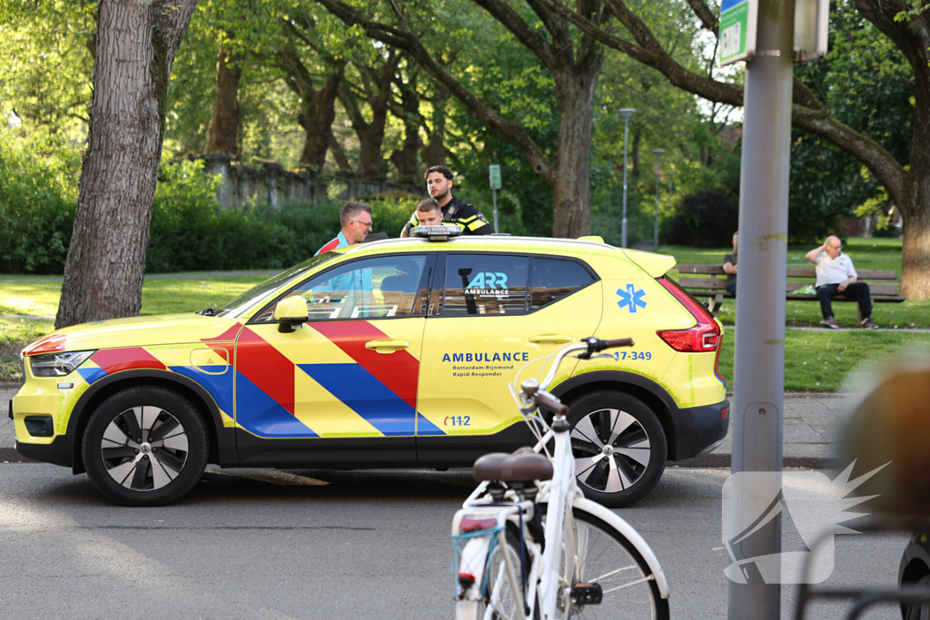 Fatbiker laat gewonde scootmobieler op straat liggen