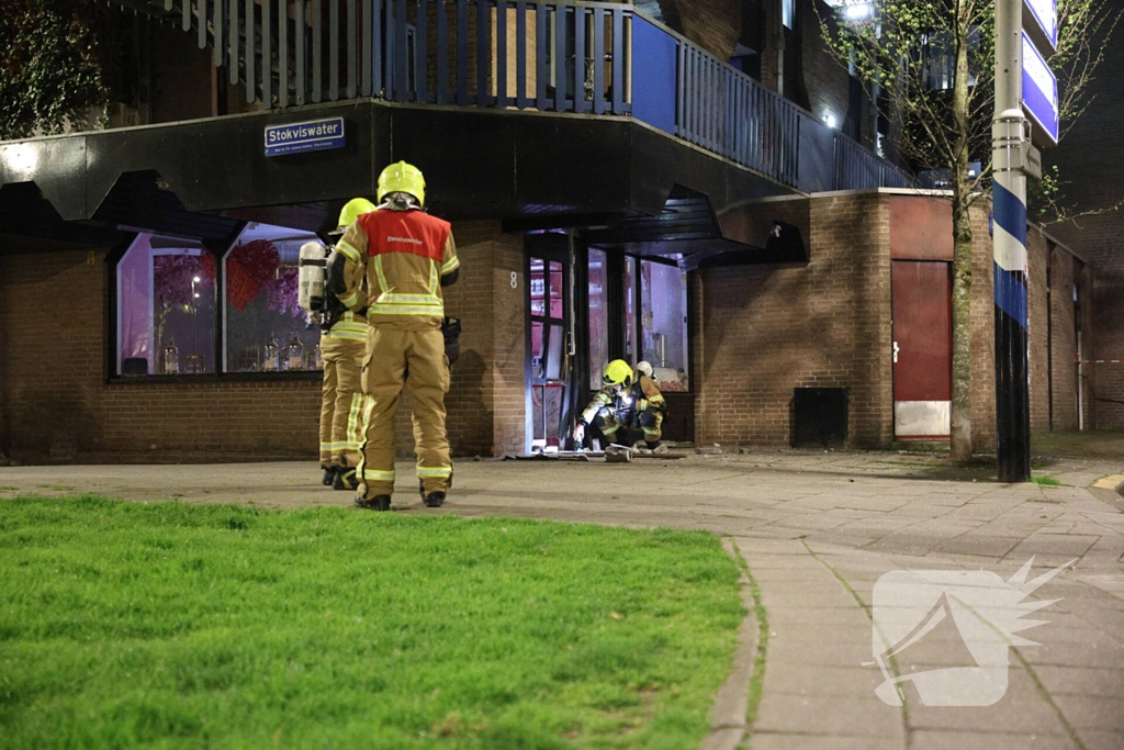 Hevige explosie veroorzaakt schade aan restaurant