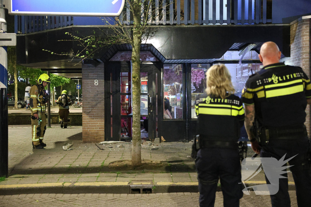Hevige explosie veroorzaakt schade aan restaurant