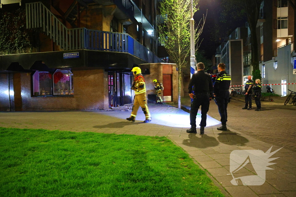 Hevige explosie veroorzaakt schade aan restaurant