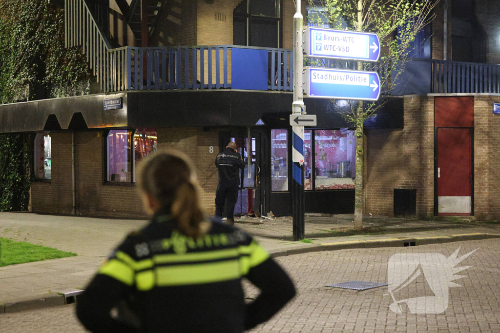 Hevige explosie veroorzaakt schade aan restaurant