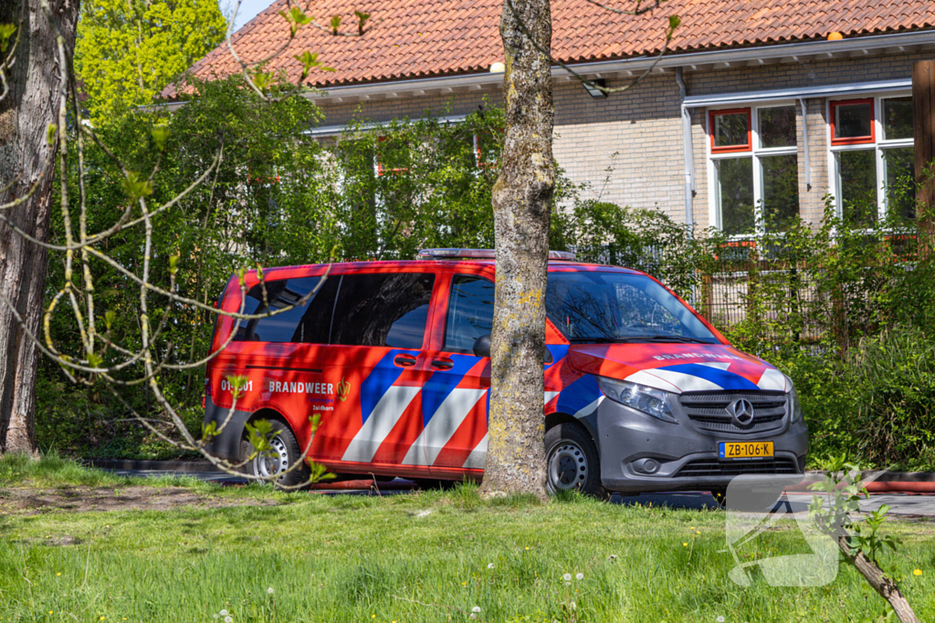 Brandweer redt cavia's uit brandende woning