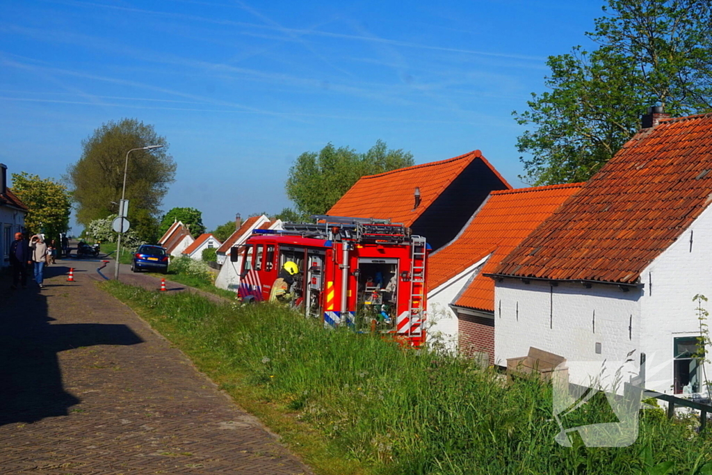 Brandweer ingezet voor brand in woning