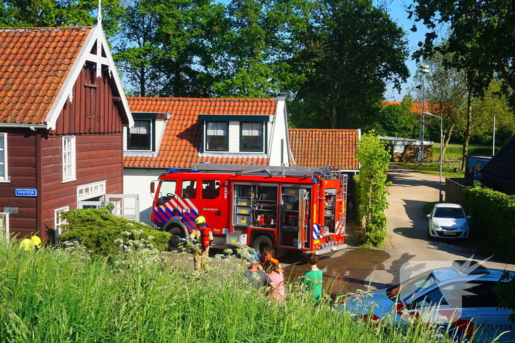 Brandweer ingezet voor brand in woning