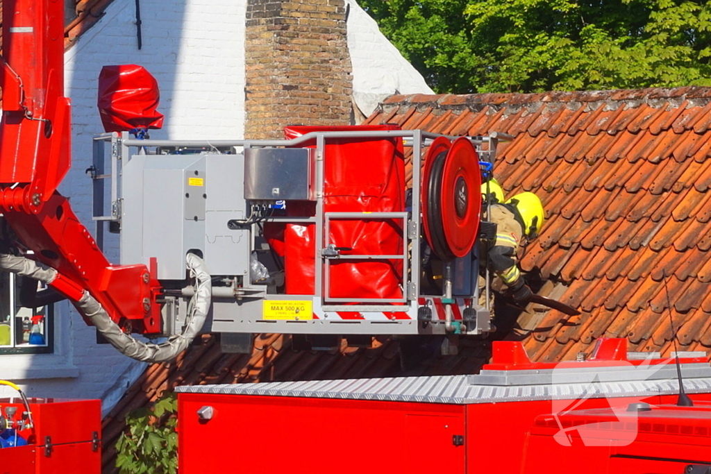 Brandweer ingezet voor brand in woning