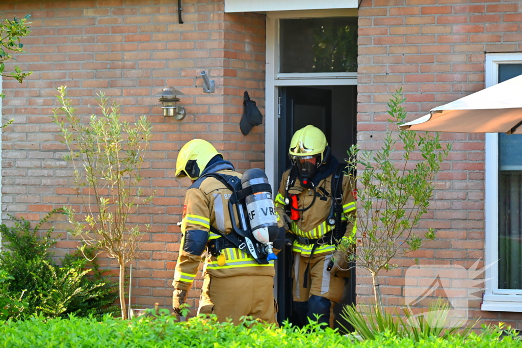 Brandweer ingezet voor brand in woning
