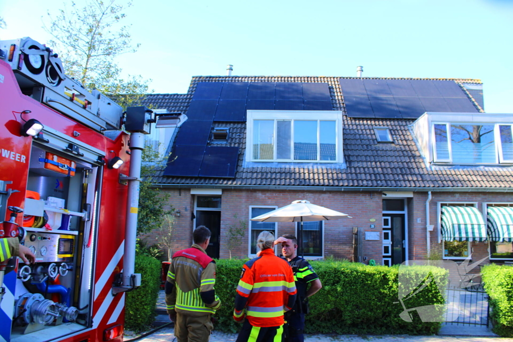 Brandweer ingezet voor brand in woning
