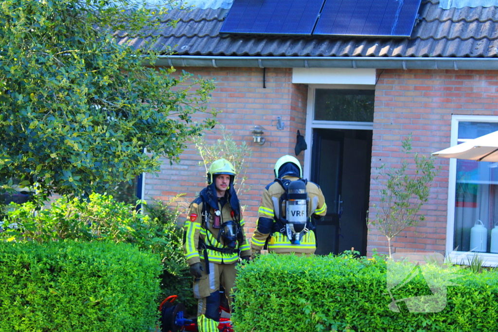 Brandweer ingezet voor brand in woning