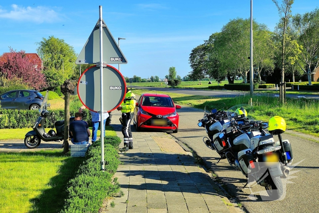 Persoon gewond bij ongeval