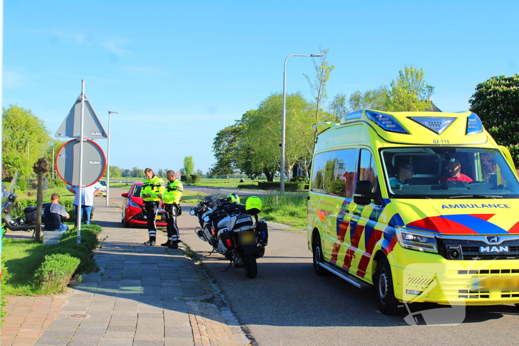 Persoon gewond bij ongeval