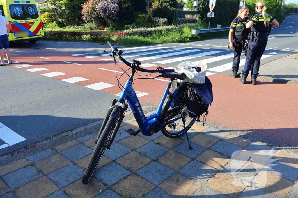 Fietser gewond bij aanrijding met auto
