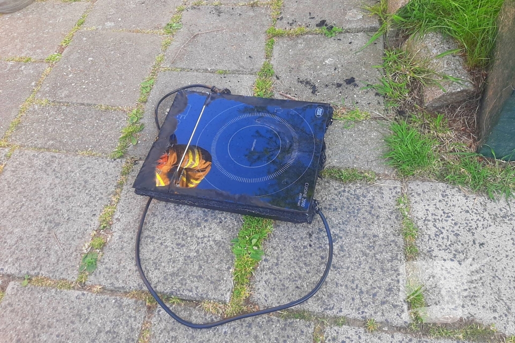 Woning en persoon gecontroleerd na probleem met kookplaat