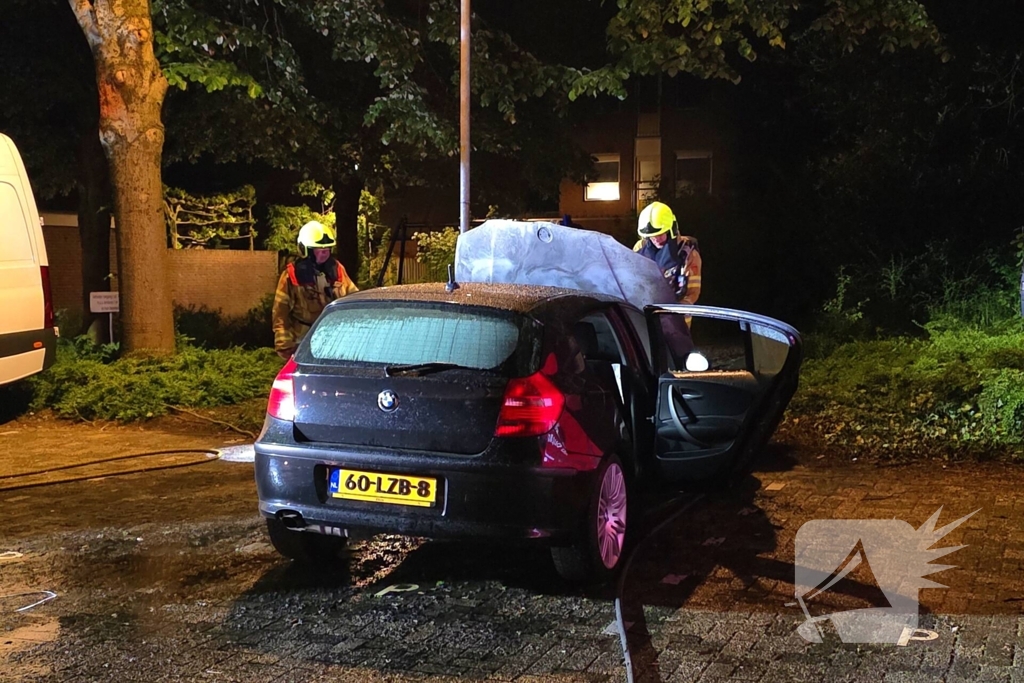 Wederom nachtelijke autobrand