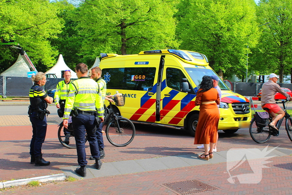 Ongeval met fatbike en auto