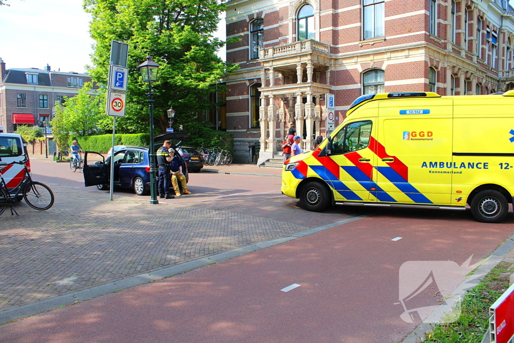 Ongeval met fatbike en auto