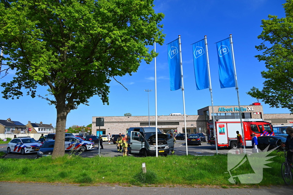 DHL-medewerker voorkomt erger bij brand