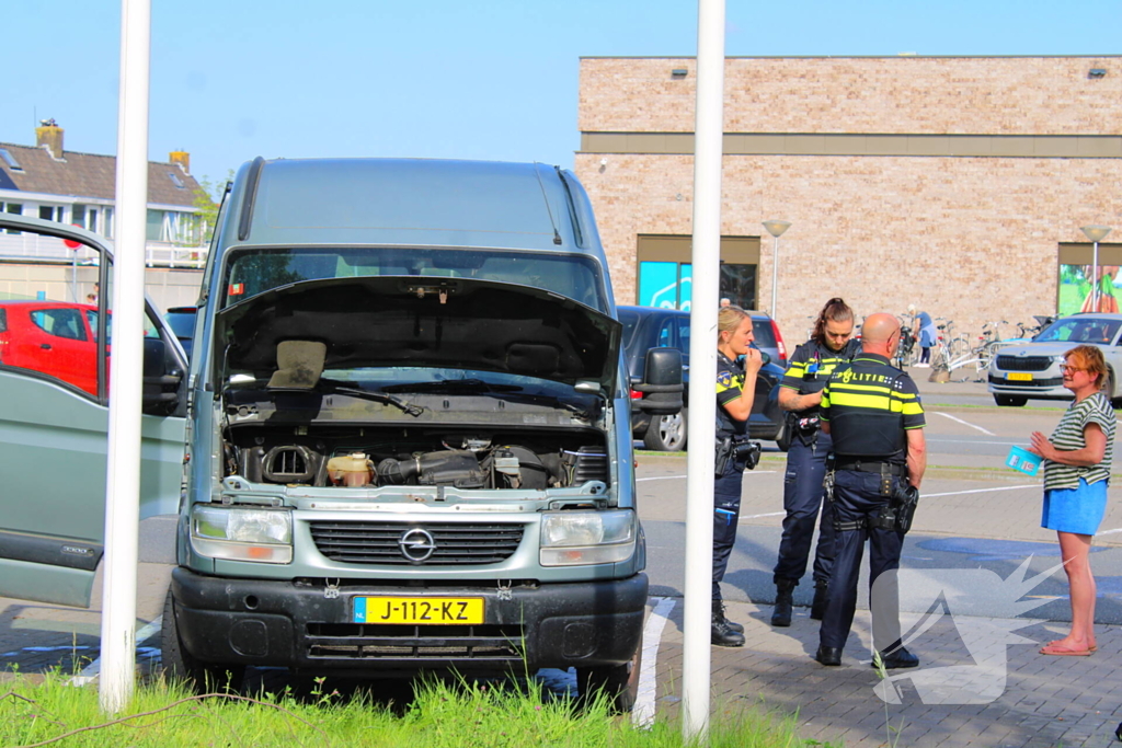 DHL-medewerker voorkomt erger bij brand