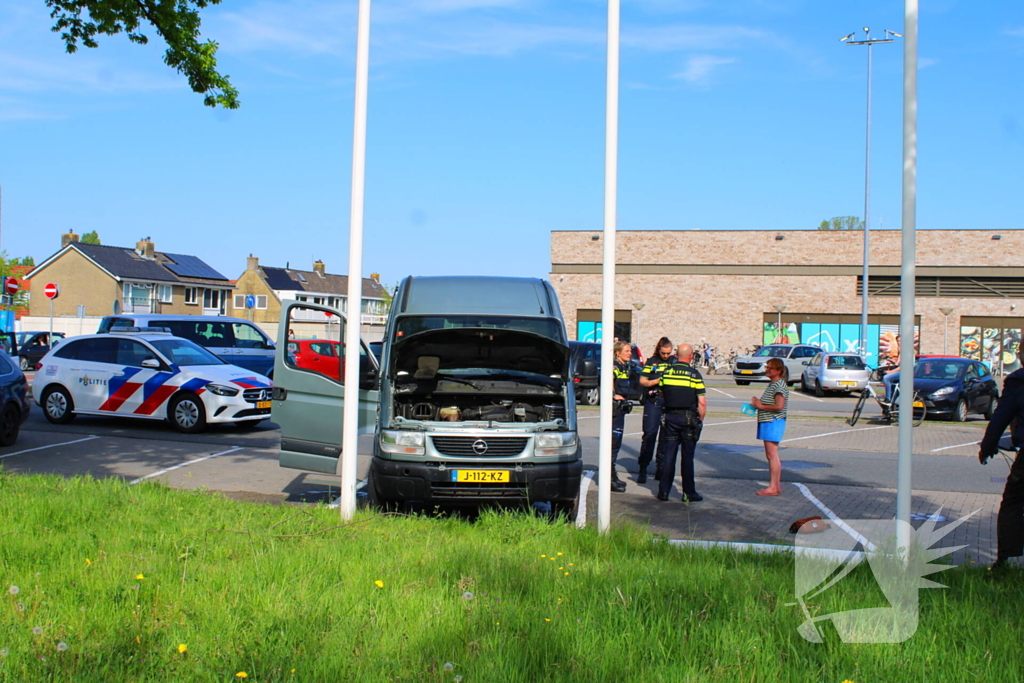 DHL-medewerker voorkomt erger bij brand