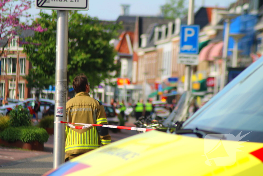 Veel rookontwikkeling bij brand in appartementen boven winkels