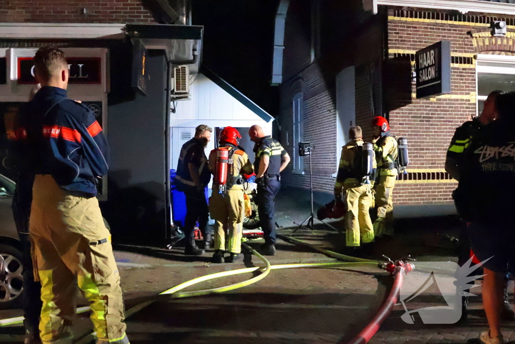 Politie doet onderzoek naar brand