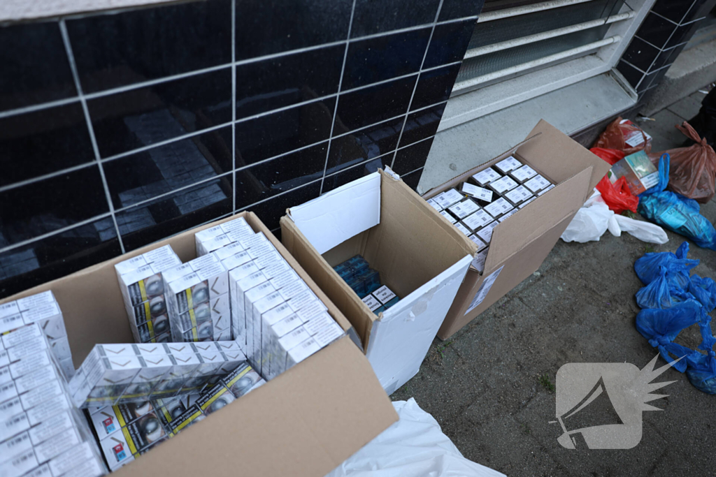 Illegale sigaretten en contant geld aangetroffen