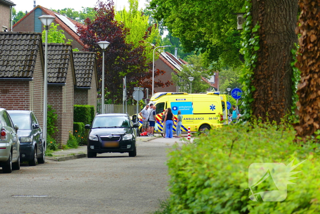 Fietser gewond bij aanrijding met auto