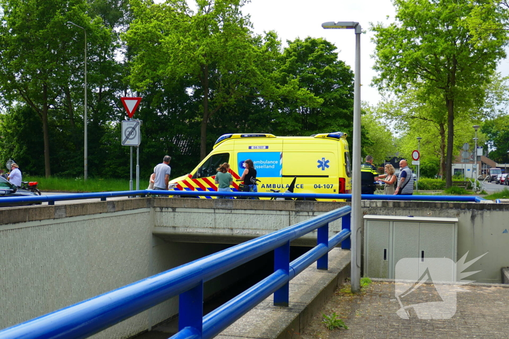 Fietser gewond bij aanrijding met auto