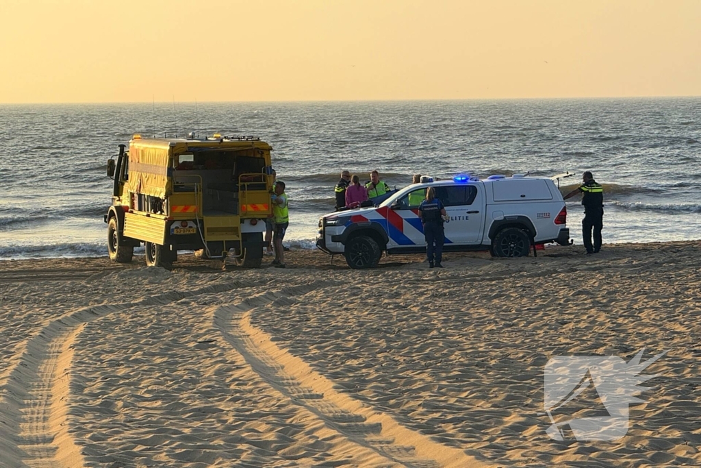 Vermiste overleden aangetroffen op strand