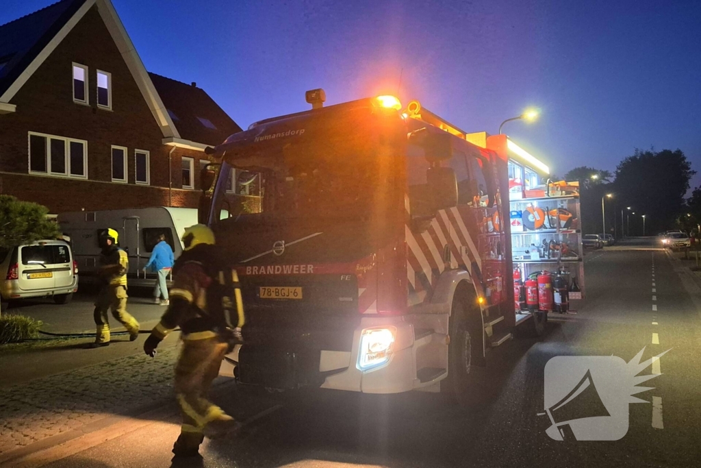 Ambulance opgeroepen bij zolderbrand