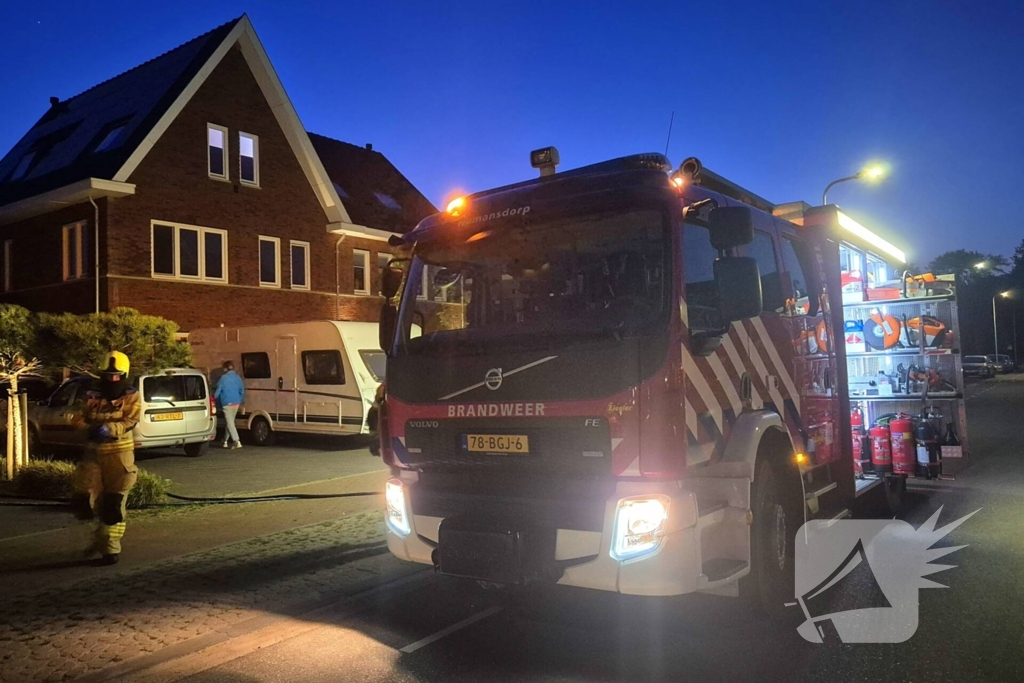 Ambulance opgeroepen bij zolderbrand