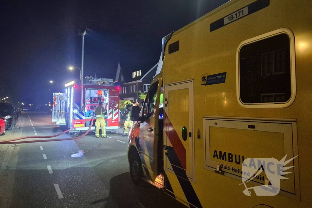 Ambulance opgeroepen bij zolderbrand