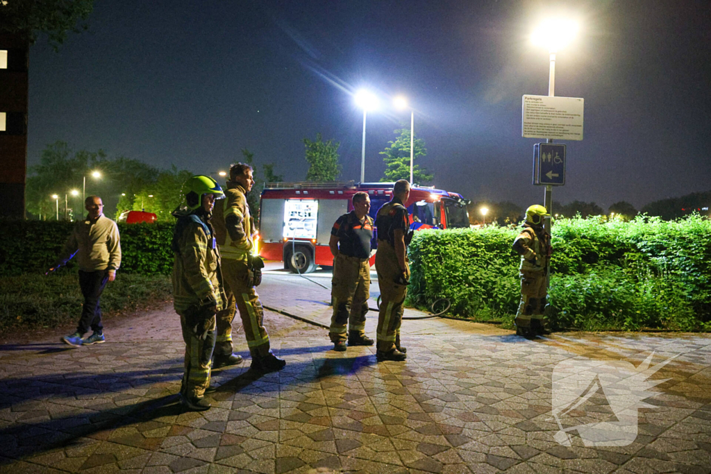 Brand verwoest scooter