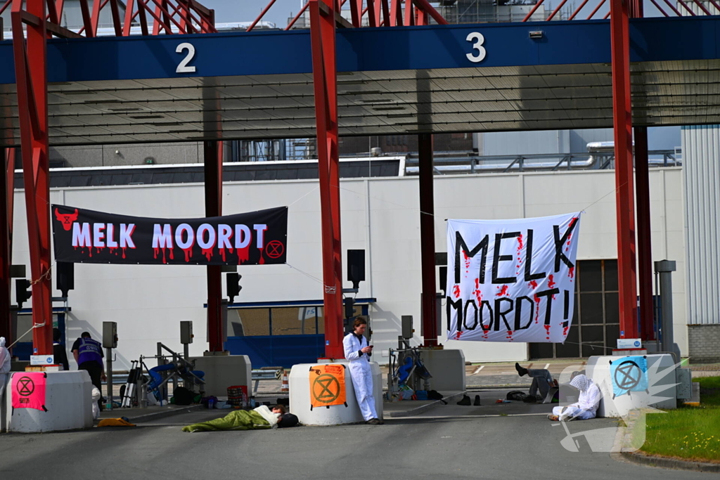 Opnieuw demonstratie bij FrieslandCampina