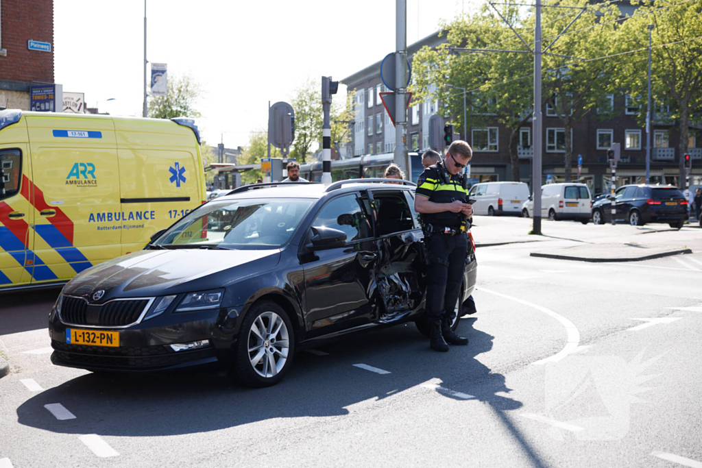 Verstoringen in tramverkeer door aanrijding