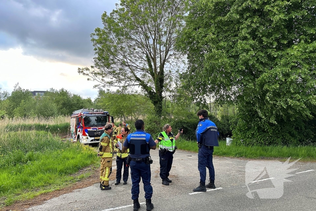 Grote brandweer inzet bij natuurbrand