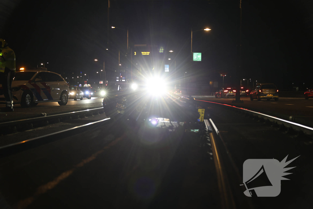 Motorrijder gewond bij eenzijdig ongeval