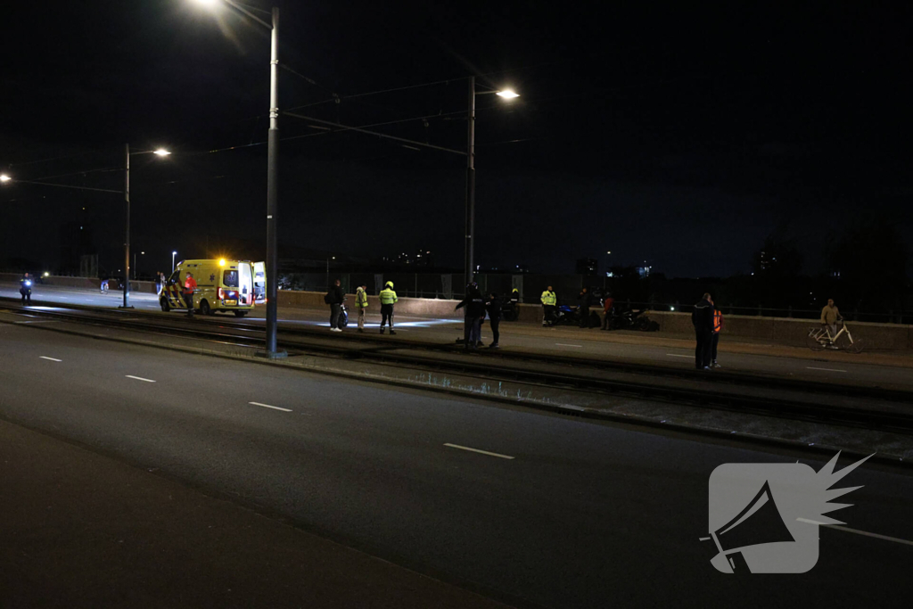 Motorrijder gewond bij eenzijdig ongeval