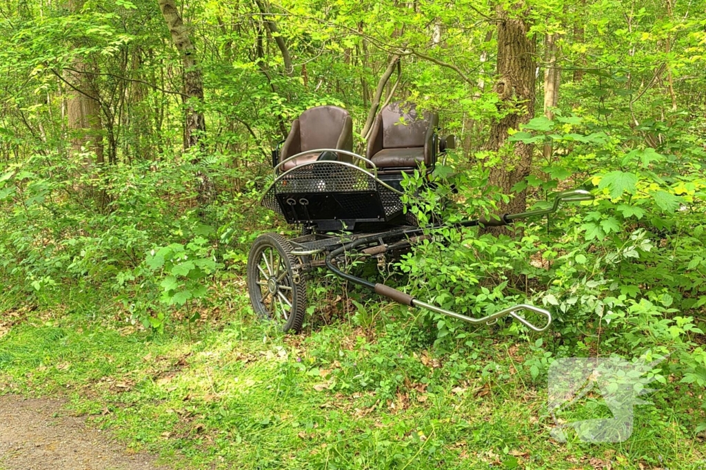 Twee gewonden bij ongeval met paard en wagen