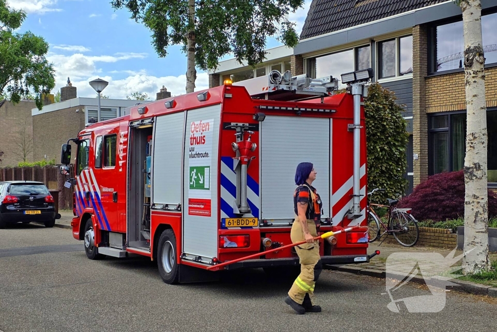 Vogel gevlogen na reddingsactie van brandweer