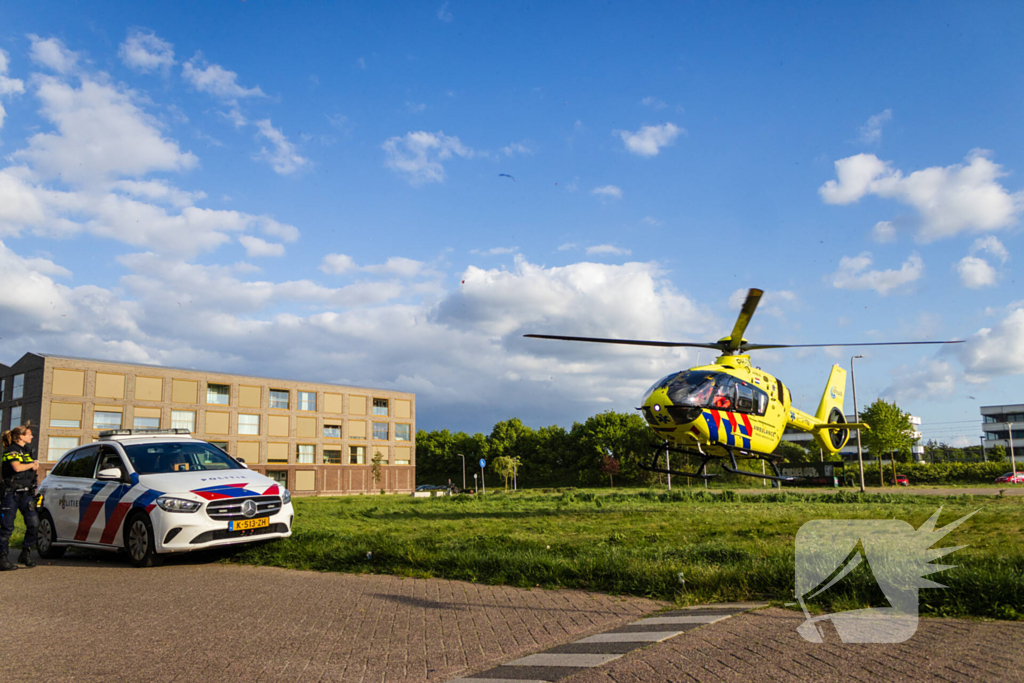 Grote inzet hulpdiensten na val van trap