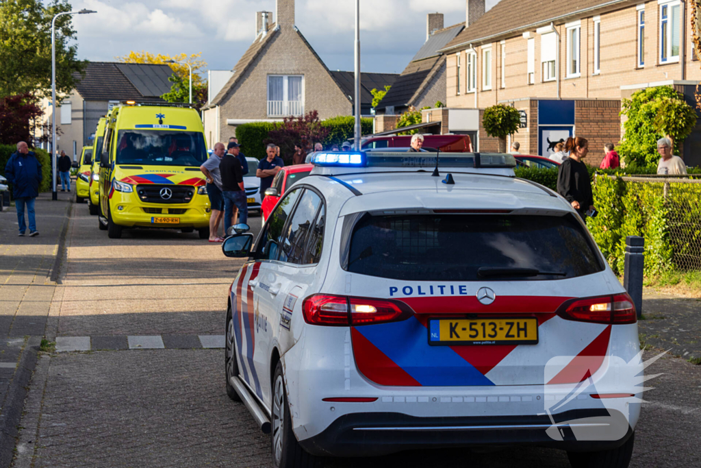 Grote inzet hulpdiensten na val van trap