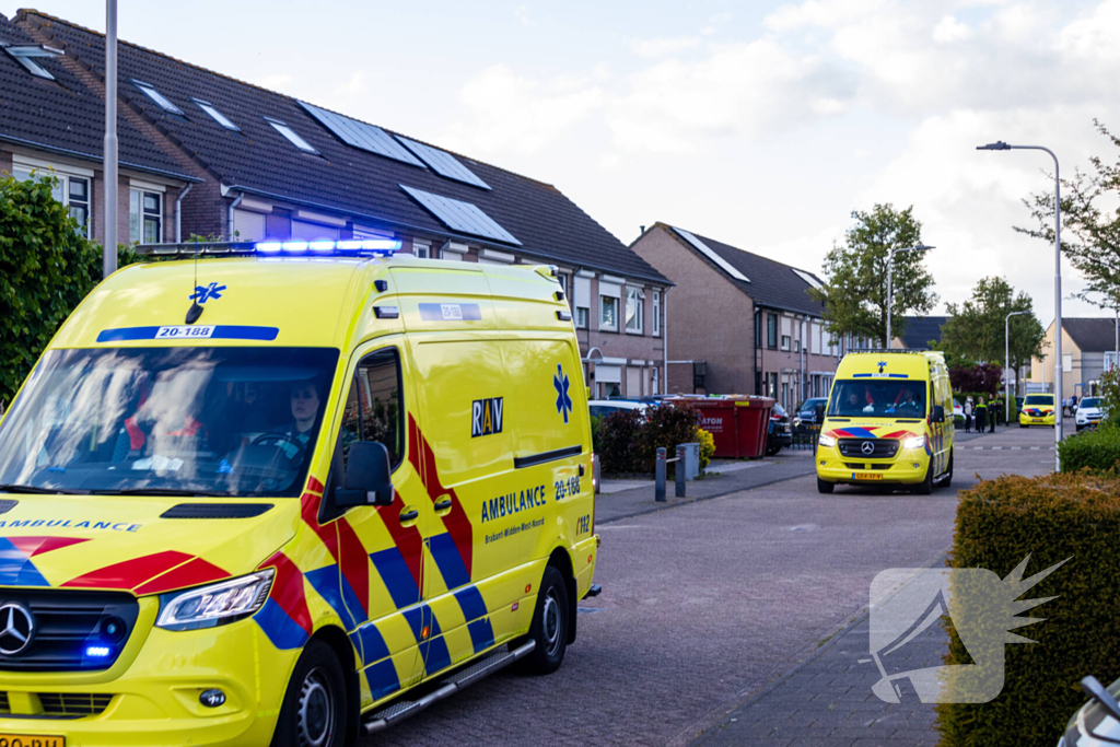 Grote inzet hulpdiensten na val van trap