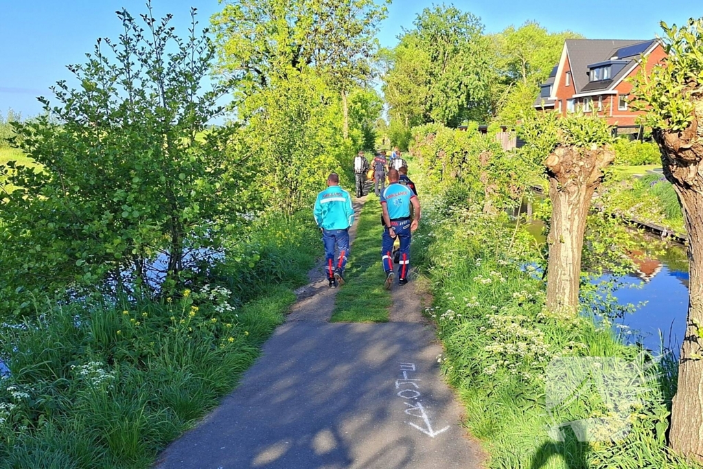 Bestuurder van quad komt met de schrik vrij