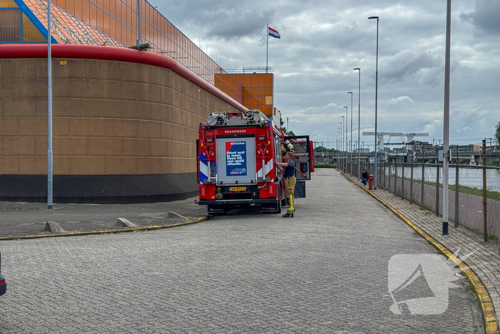 Brand in cel gevangenis de Schie