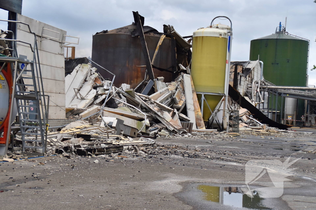 Schade bij daglicht goed zichtbaar